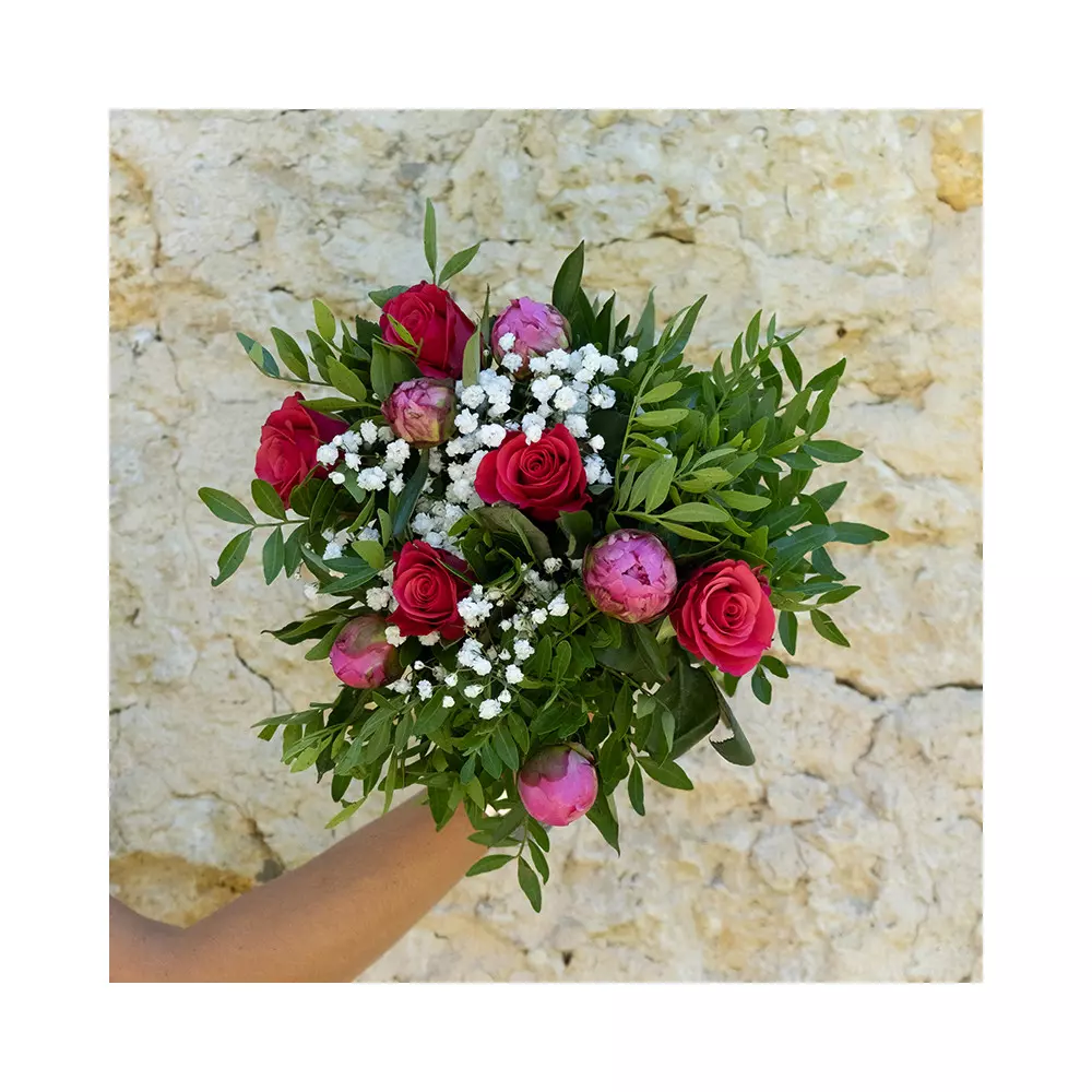 Bouquet maman forever rose