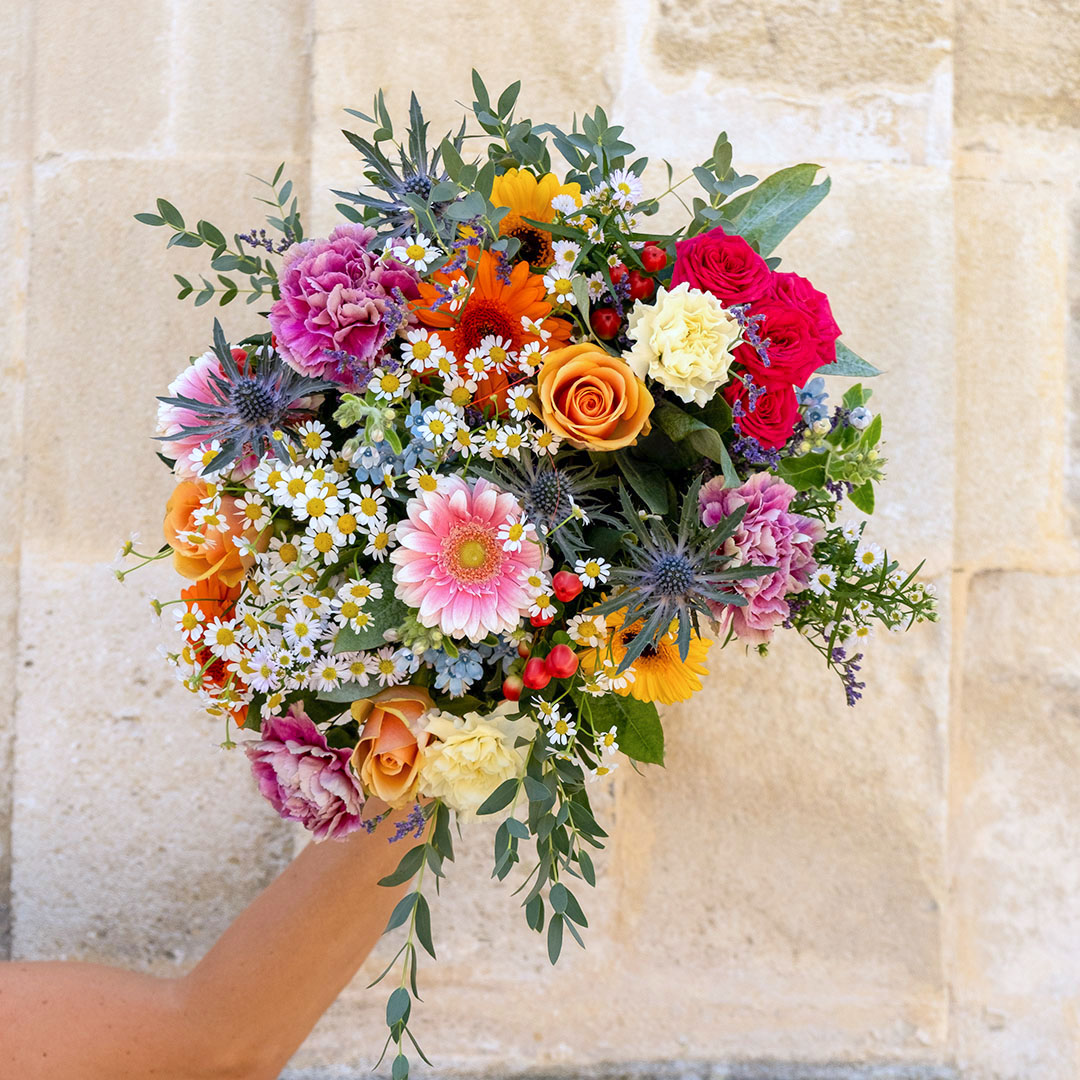 Bouquet de fleurs plein de couleurs